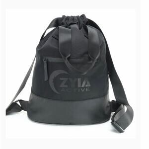 ZYIA x Vooray Summit Swag Active Backpack Black Gym Travel Sport Bag NEW